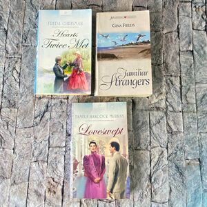 Heartsong Presents Vintage Romance Novels Set of 3 Paperback